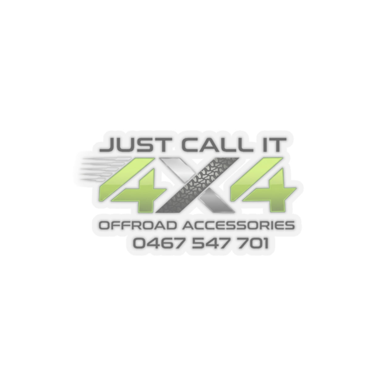 4x4 Offroad Vinyl Sticker – "Just Call It 4x4"