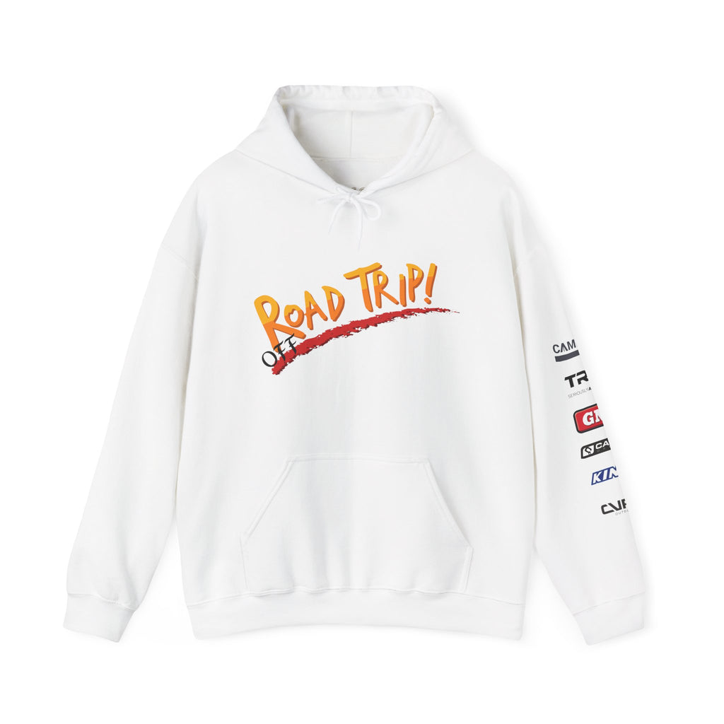 Bribie 4x4 adventure Crew, Unisex Hooded Sweatshirt for Road Trips