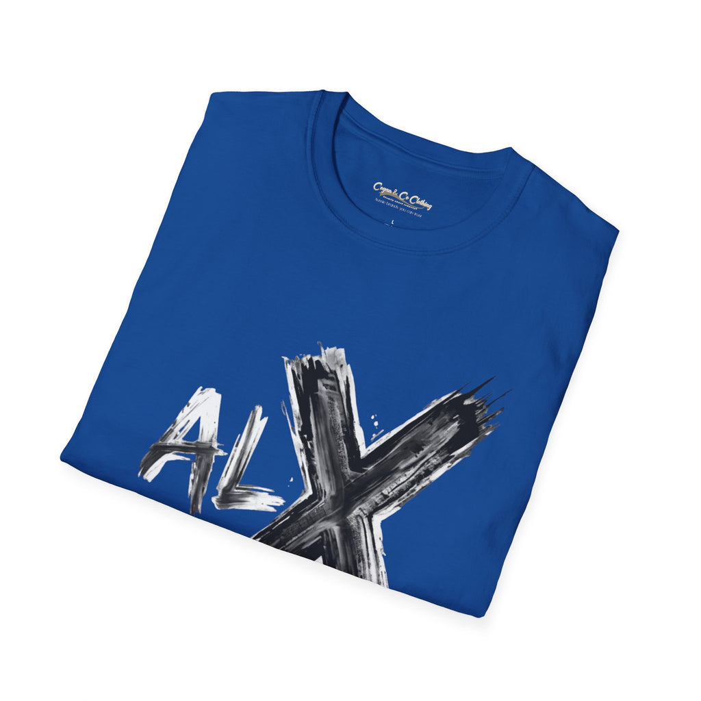 Paint Brush X T‑Shirt — Name "Alex" Graphic Tee