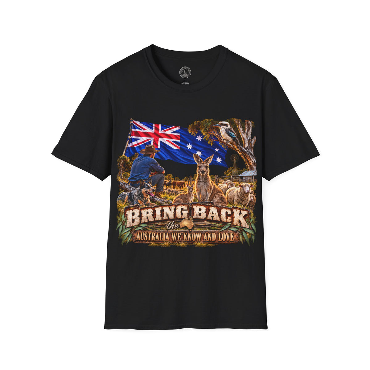 Bring Back Australia Wildlife T-Shirt | FRONT PRINT