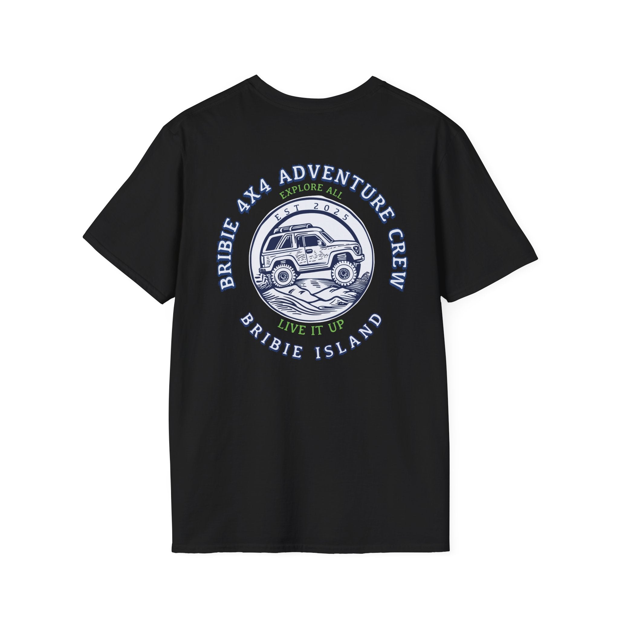 Bribie 4x4 Adventure Crew, Off Road Camping  T-Shirt