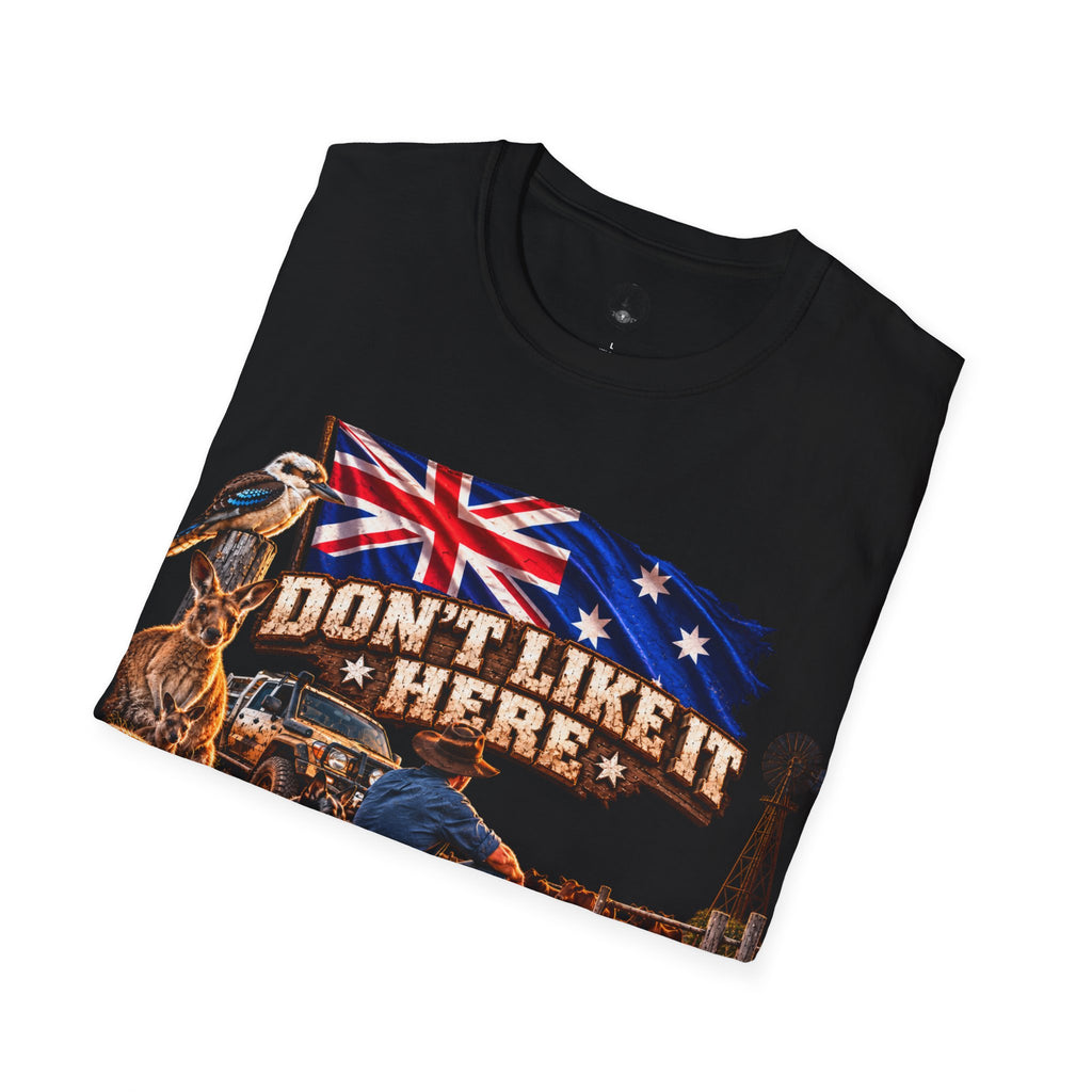 Don’t Like It Here Australia Patriotic T-Shirt | FRONT PRINT