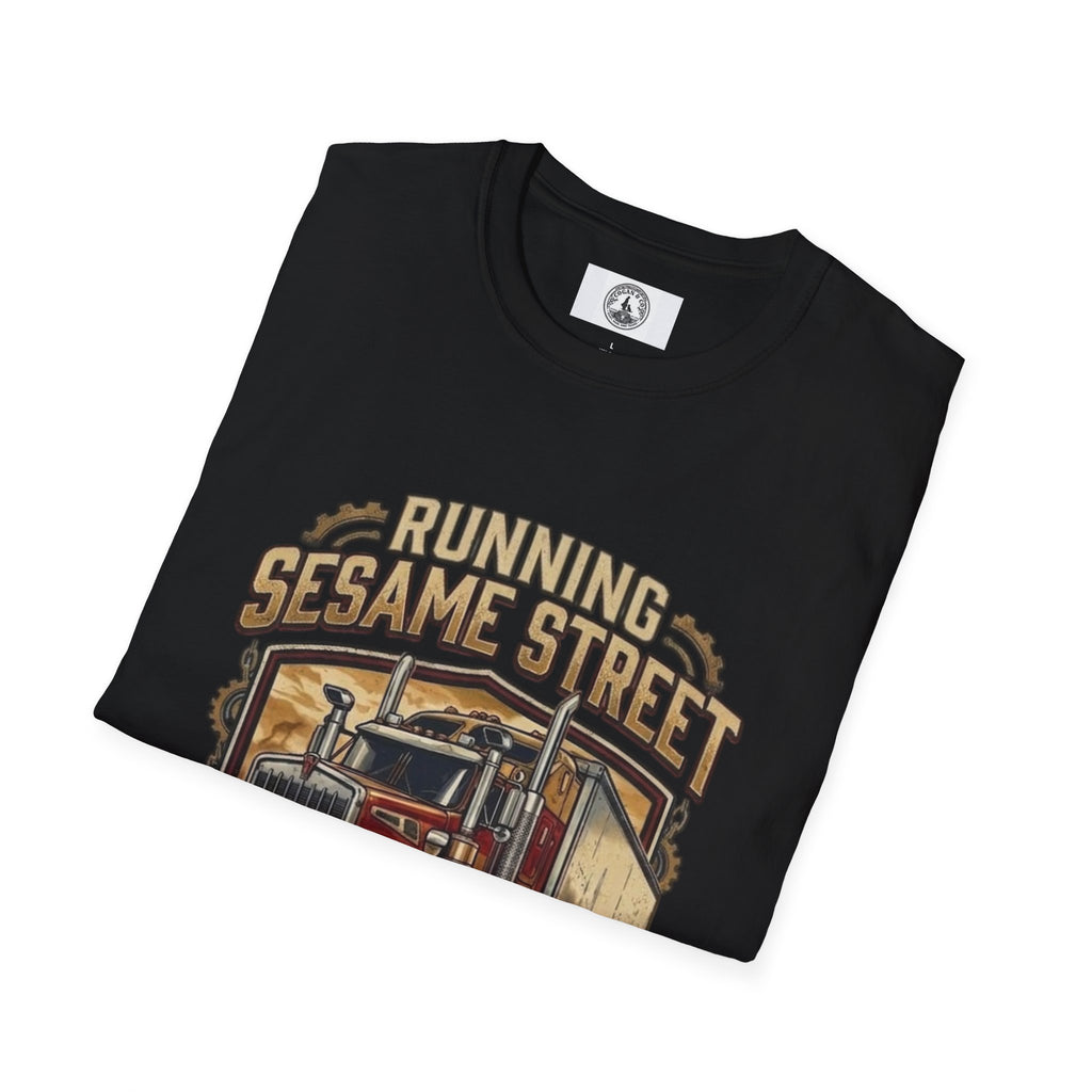 Running Sesame Street For 30 Years Truck Driver T-Shirt