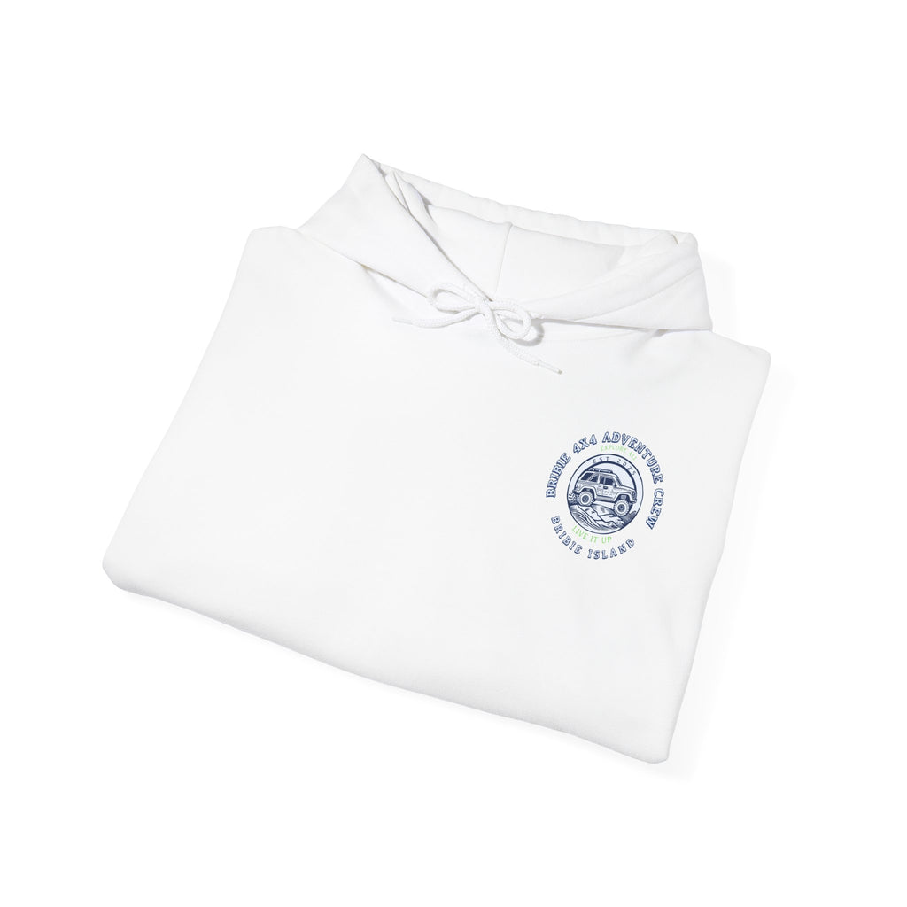 4x4 Adventure Crew Hoodie — Bribie Island Off-Road Jeep Sweatshirt