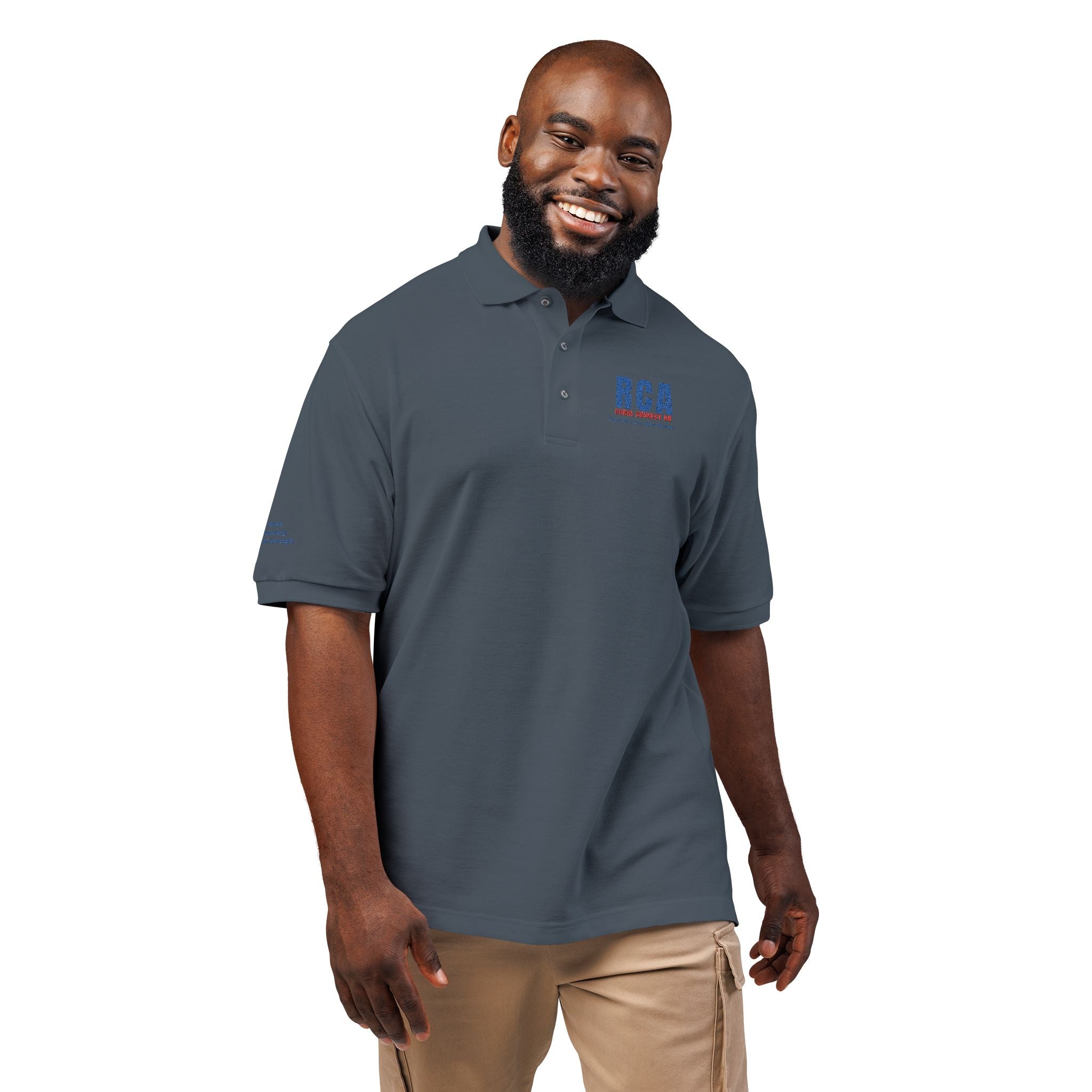RCA Rural Connect Ag Embroidered Polo Shirt