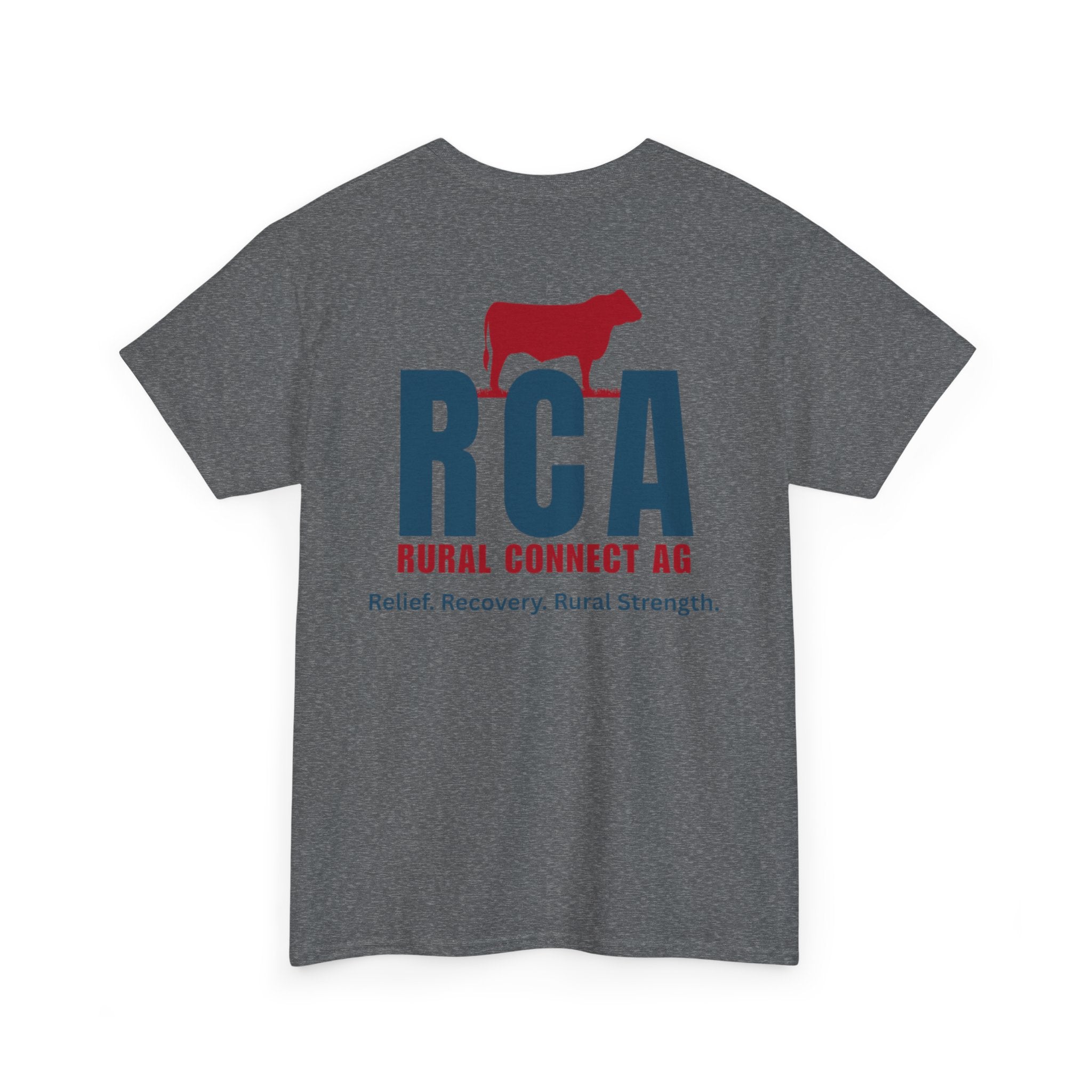 Rural Connect AG Unisex Heavy Cotton Tee - Relief Recovery Rural Strength