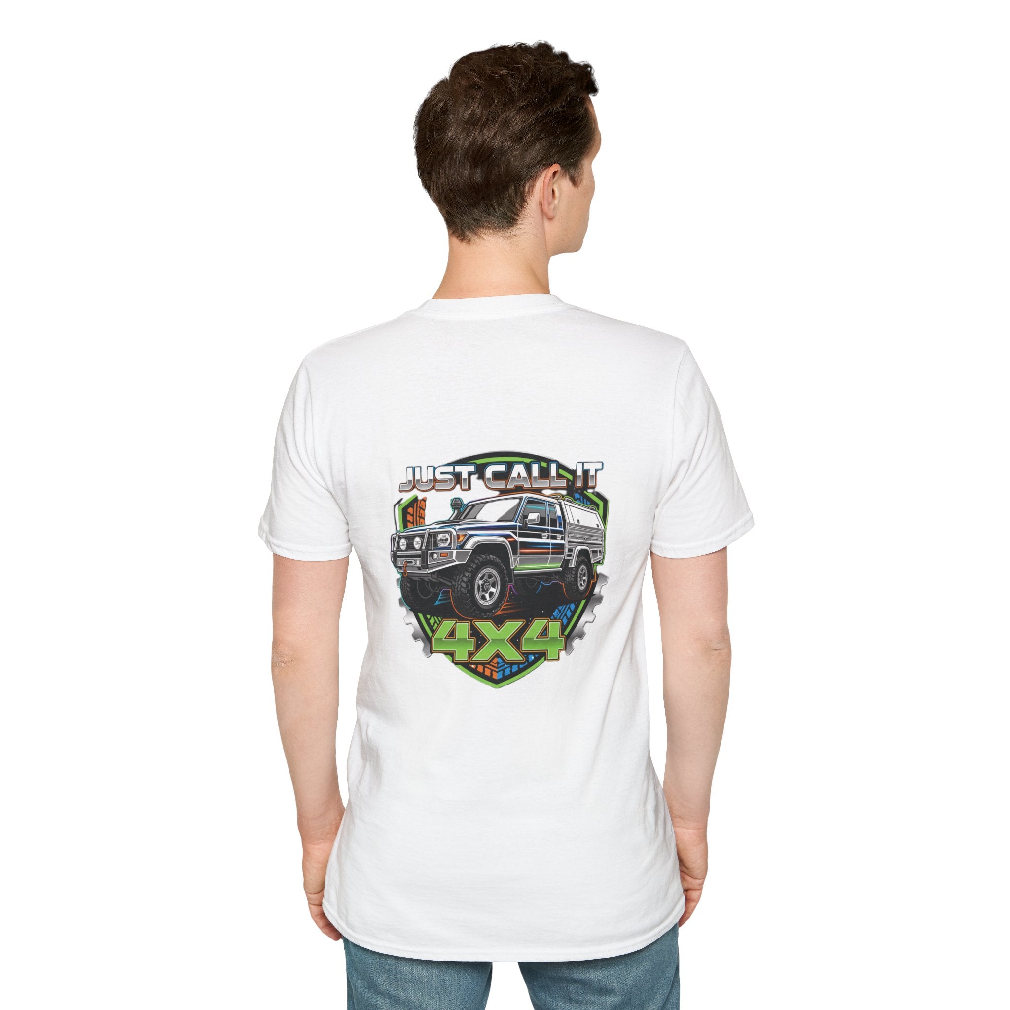 4x4 Offroad Logo T-Shirt — “Just Call It 4x4” Casual Tee
