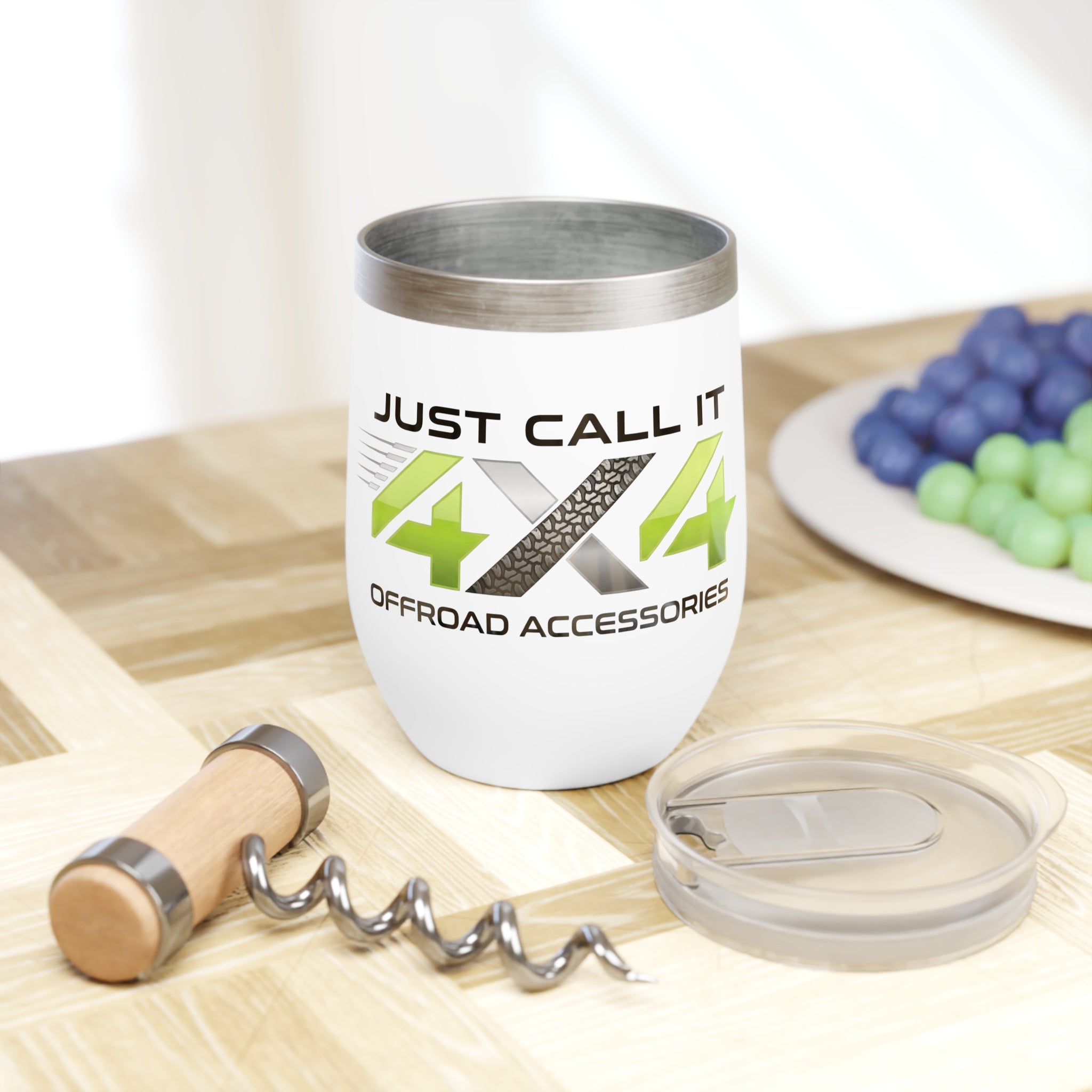 Chill Wine Tumbler "Just Call It 4x4"