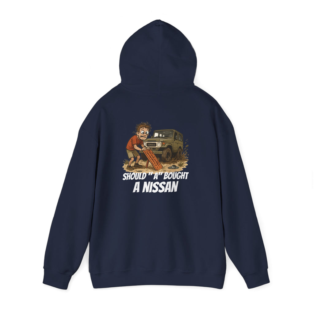 Bribie 4x4 centre hoodie / i shooda bought a Nissan
