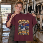 Farmers Feed Us “We Can’t Do Without Farmers” Agriculture T-Shirt
