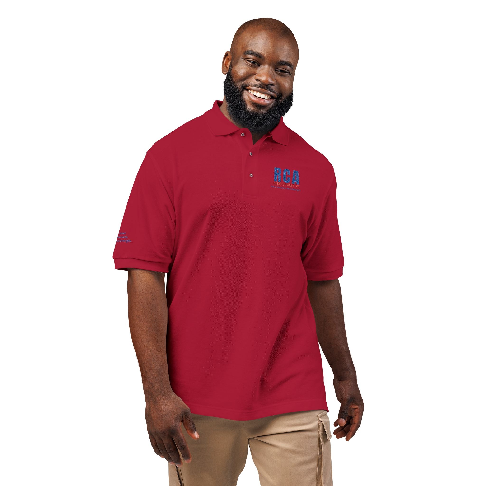 RCA Rural Connect Ag Embroidered Polo Shirt