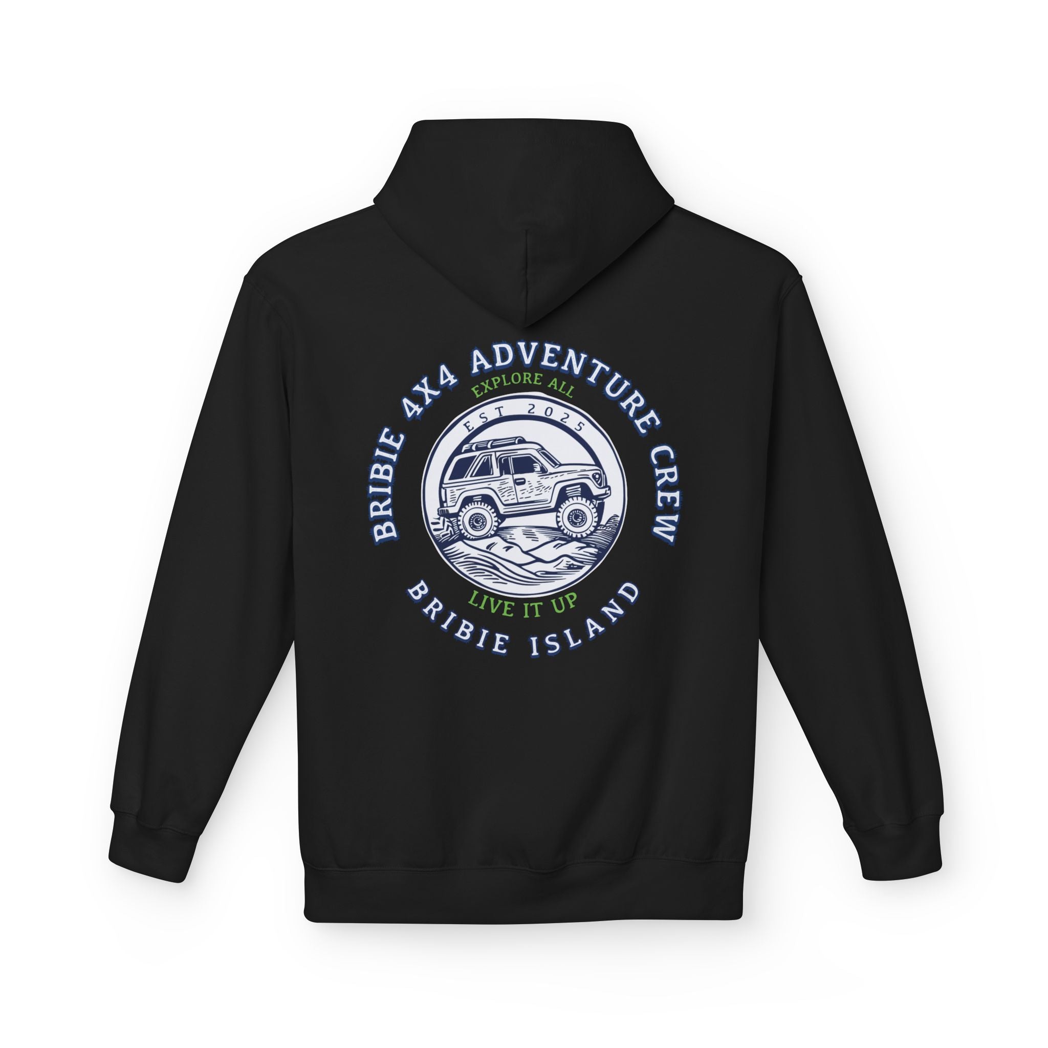Bribie 4x4 Adventure Hoodie - Basic Hoodie