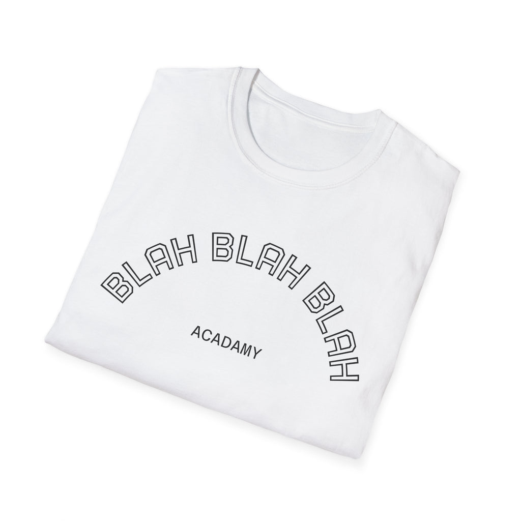 Bla Bla Bla Tee — Minimalist Graphic T-Shirt