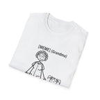 Grandma Meme T-Shirt — Cute Stick Figure Grandma & Granddaughter Tee