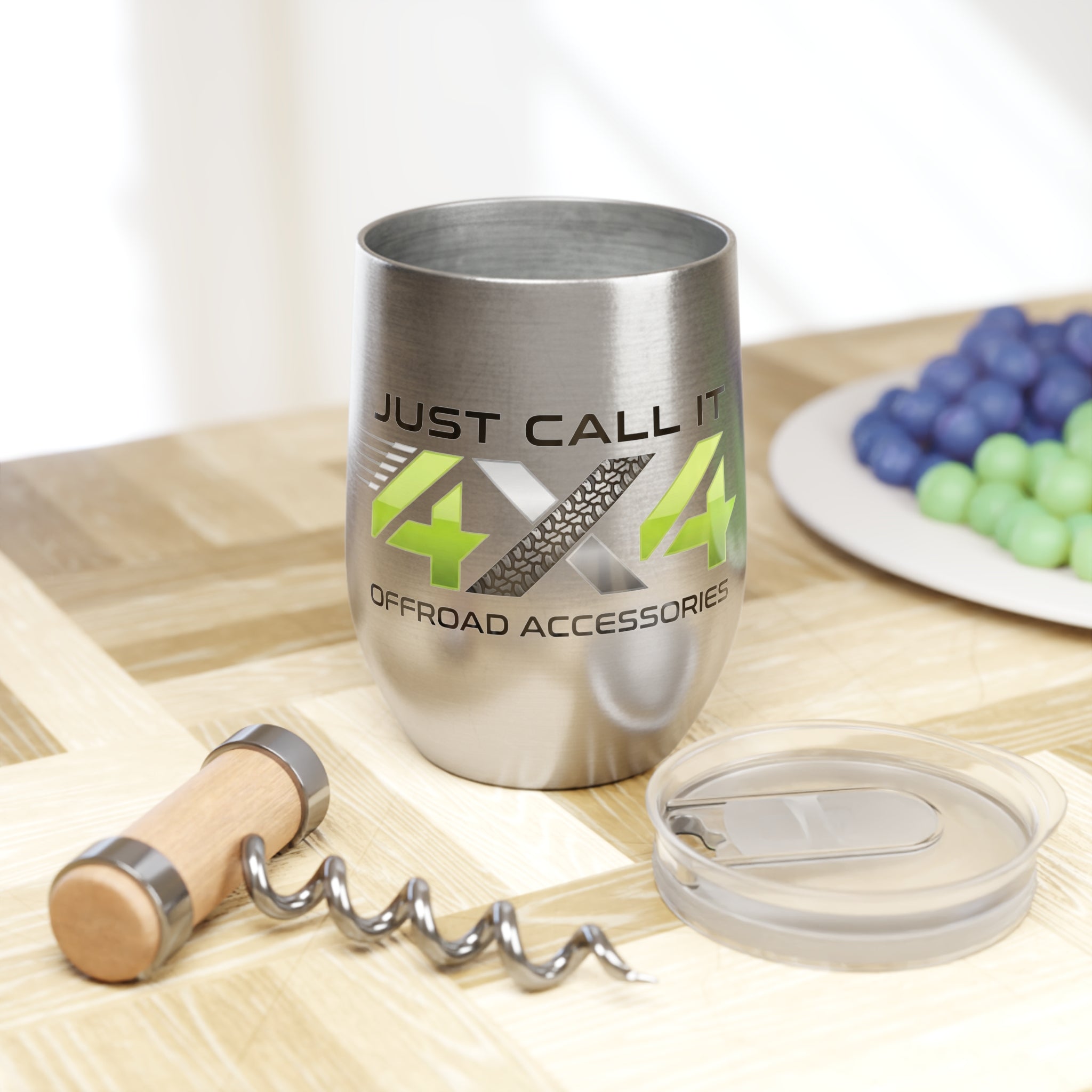 Chill Wine Tumbler "Just Call It 4x4"