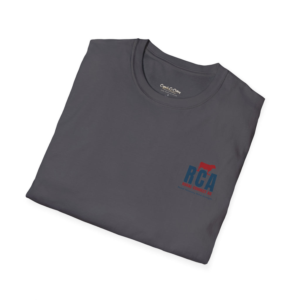 RCA Rural Connect Ag T-Shirt — Relief, Recovery, Unisex soft tee