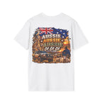 Aussie Aussie Aussie Oi Oi Oi Australian Flag T-Shirt | BACK PRINT