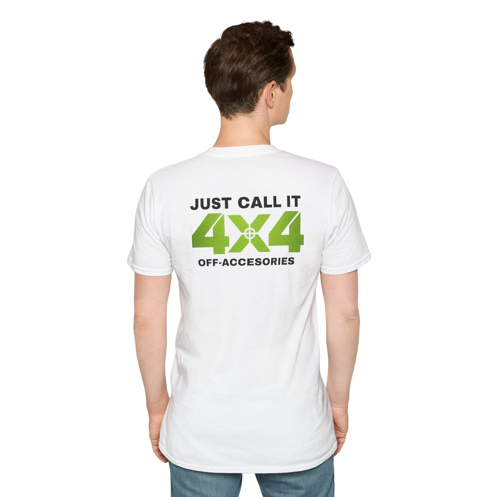 4x4 Off-Road T-Shirt – "Just Call It 4x4" Green Logo 2