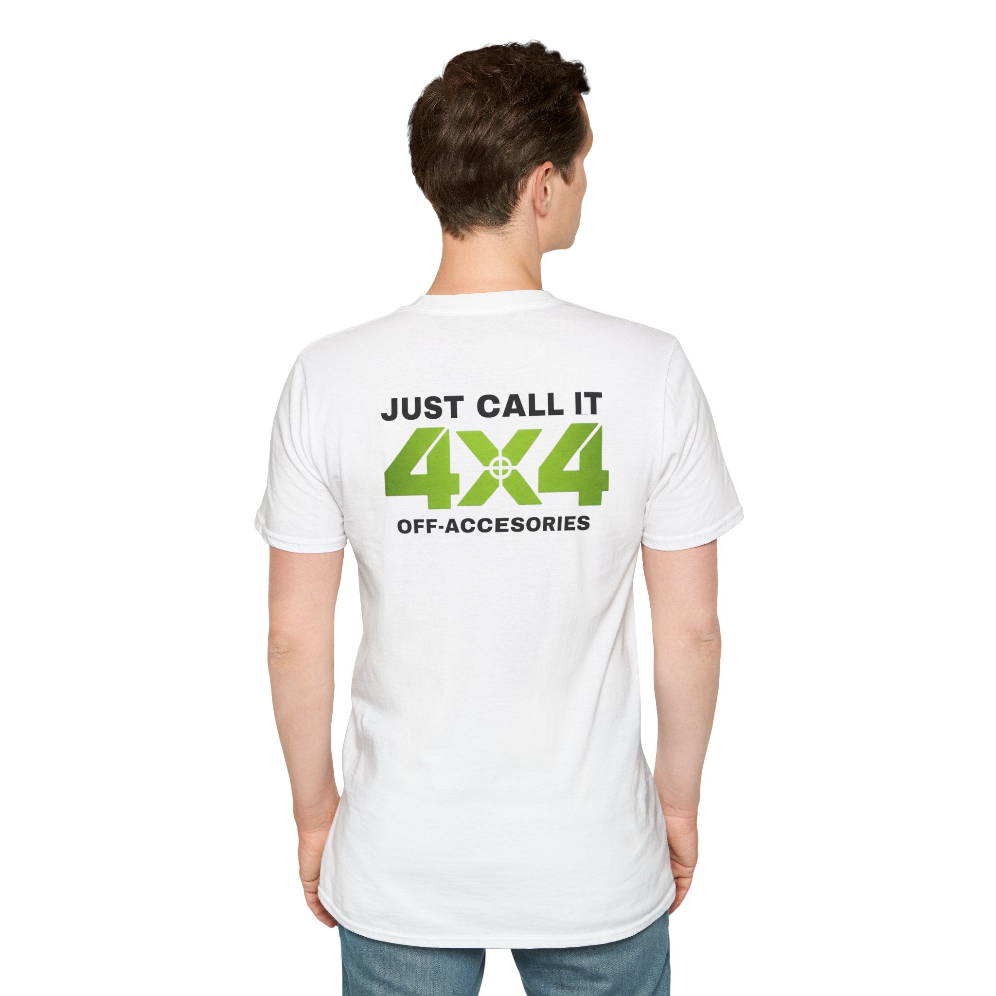 4x4 Off-Road T-Shirt – "Just Call It 4x4" Green Logo 2