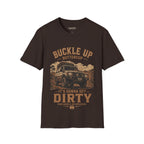 Buckle Up Buttercup Off-Road T-Shirt — Adventure  Cogan & Co Clothing