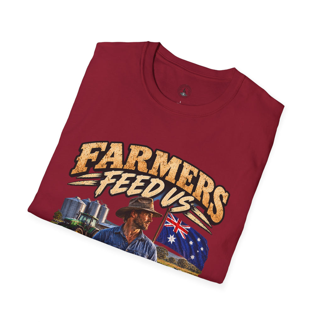 Farmers Feed Us “We Can’t Do Without Farmers” Agriculture T-Shirt