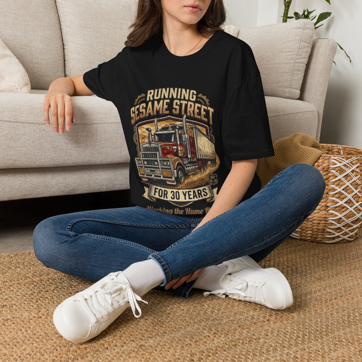Running Sesame Street For 30 Years Truck Driver T-Shirt
