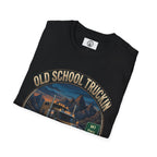 Old School Truckin' T-Shirt – 'The Good Old Days' Vintage Semi Truck Graphic