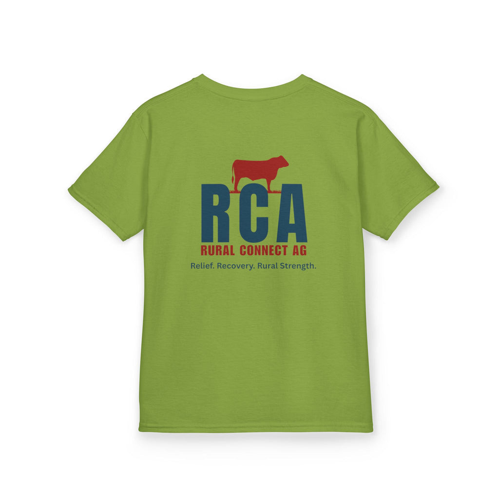 RCA Rural Connect Ag Kids Tee — Farm Rescue & Recovery Youth T‑Shirt