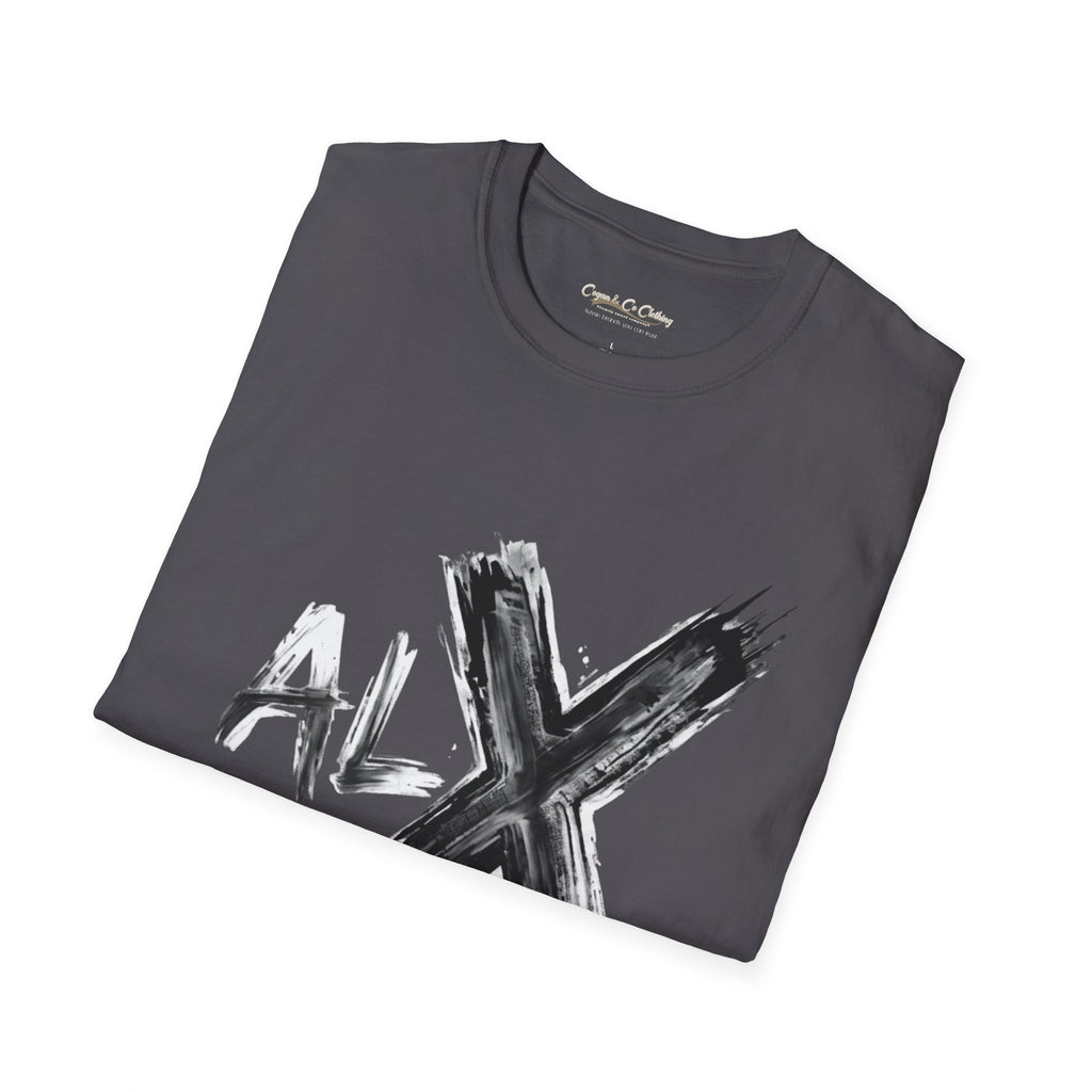 Paint Brush X T‑Shirt — Name "Alex" Graphic Tee