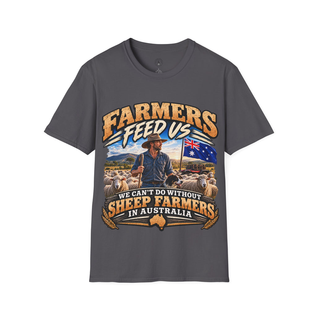 Farmers Feed Us Sheep Farmers in Australia T-Shirt