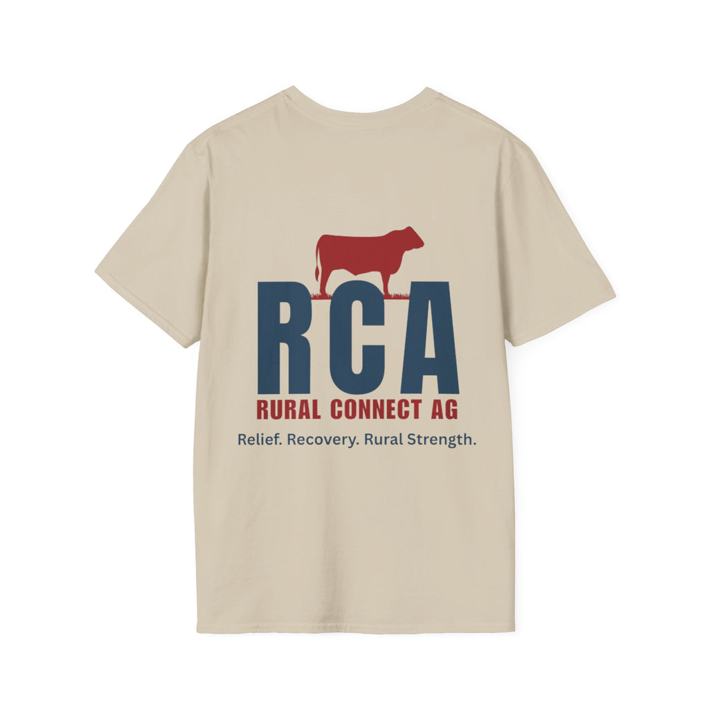 RCA Rural Connect Ag T-Shirt — Relief, Recovery, Unisex soft tee