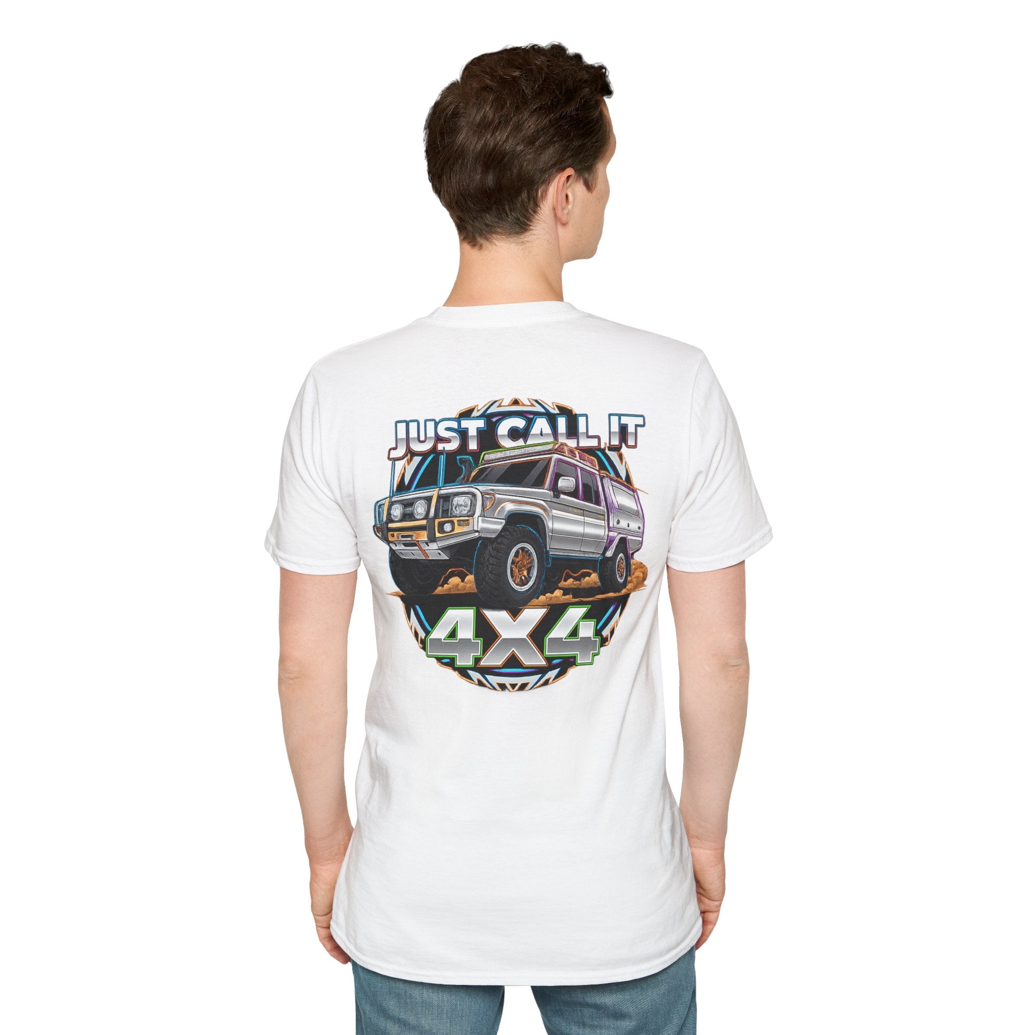 Just Call It 4x4 T-Shirt — Landcruiser 1 soft feel t-shirt