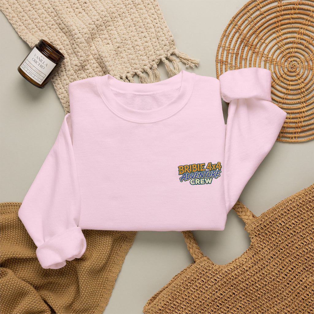 Bribie 4x4 adventure crew Crewneck Sweatshirt