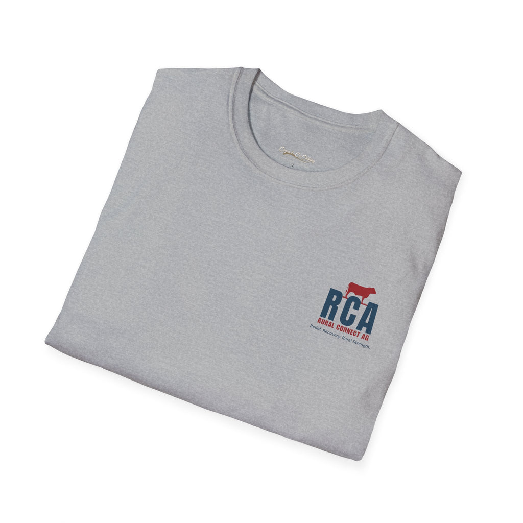 RCA Rural Connect Ag T-Shirt — Relief, Recovery, Unisex soft tee