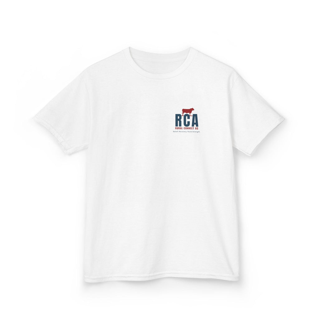 RCA Rural Connect Ag Kids Tee — Farm Rescue & Recovery Youth T‑Shirt
