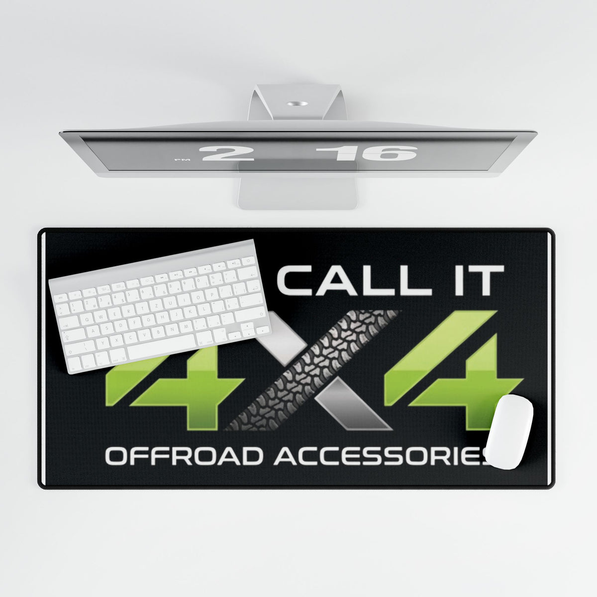 4x4 Offroad Desk Mat — "Just Call It 4x4" Gaming/Work Desk Pad