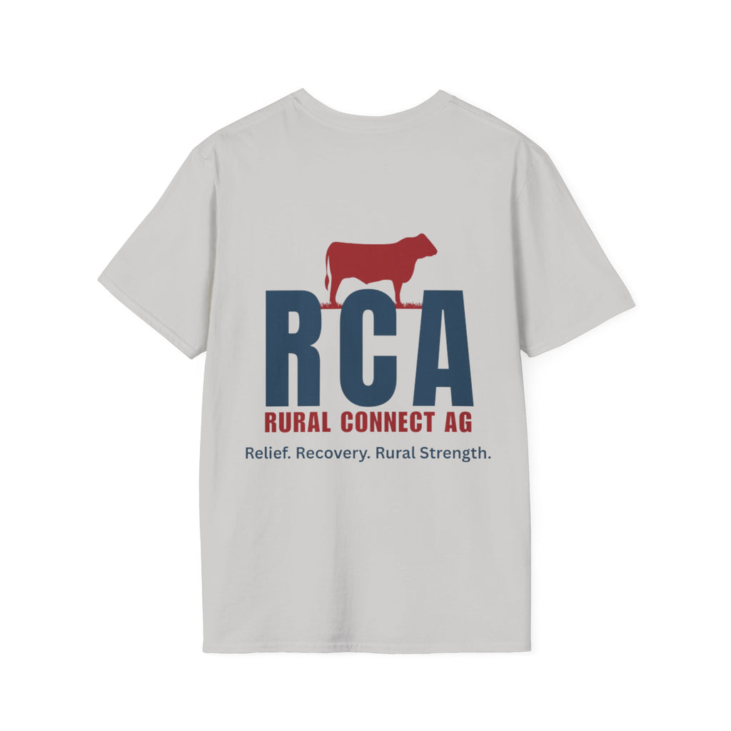 RCA Rural Connect Ag T-Shirt — Relief, Recovery, Unisex soft tee