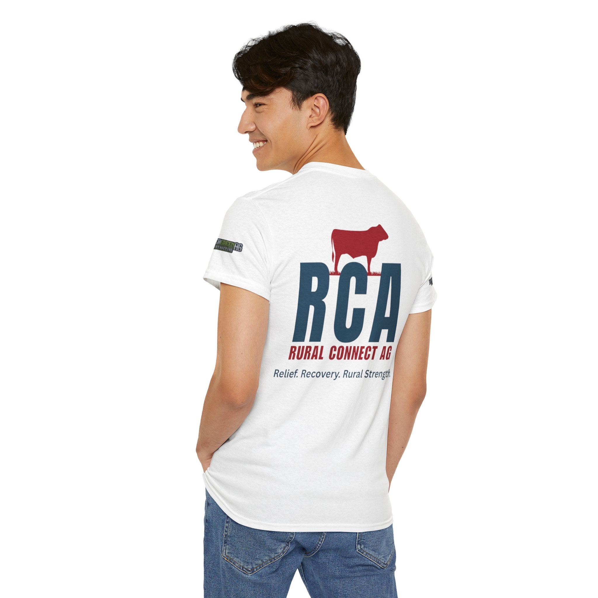 RCA Rural Connect AG Unisex Heavy Cotton Tee - Relief Recovery Rural Strength