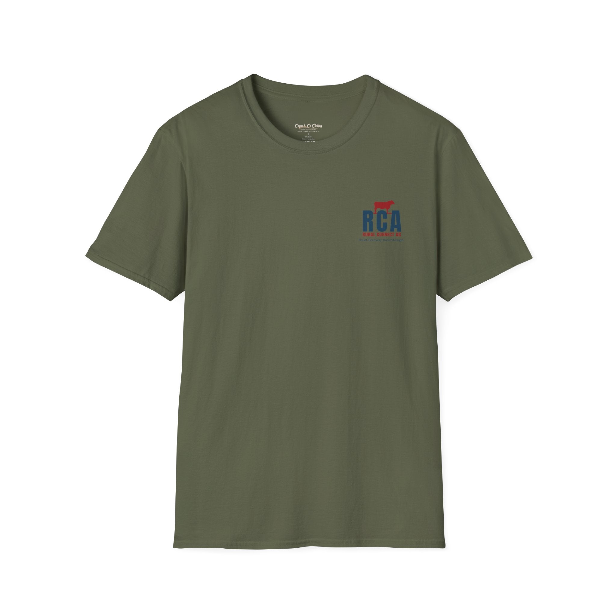 RCA Rural Connect Ag T-Shirt — Relief, Recovery, Unisex soft tee