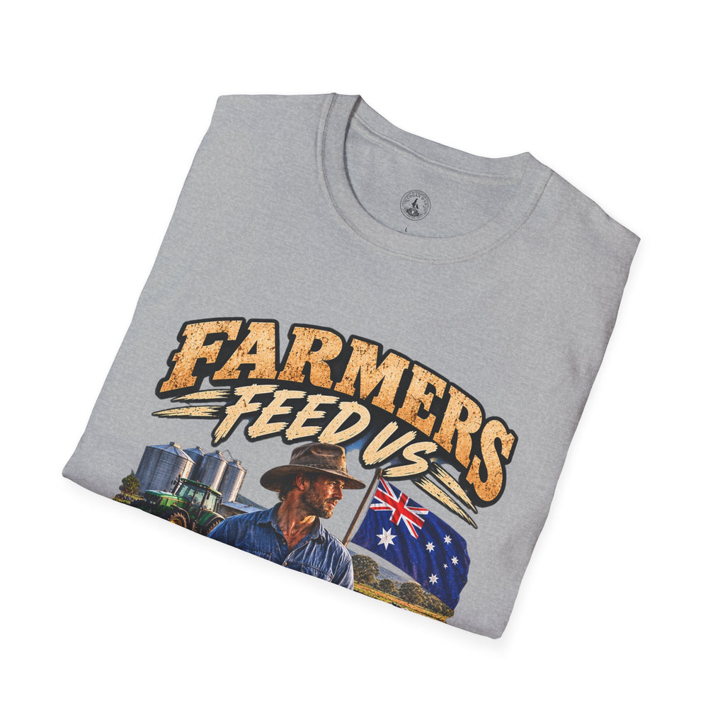 Farmers Feed Us “We Can’t Do Without Farmers” Agriculture T-Shirt