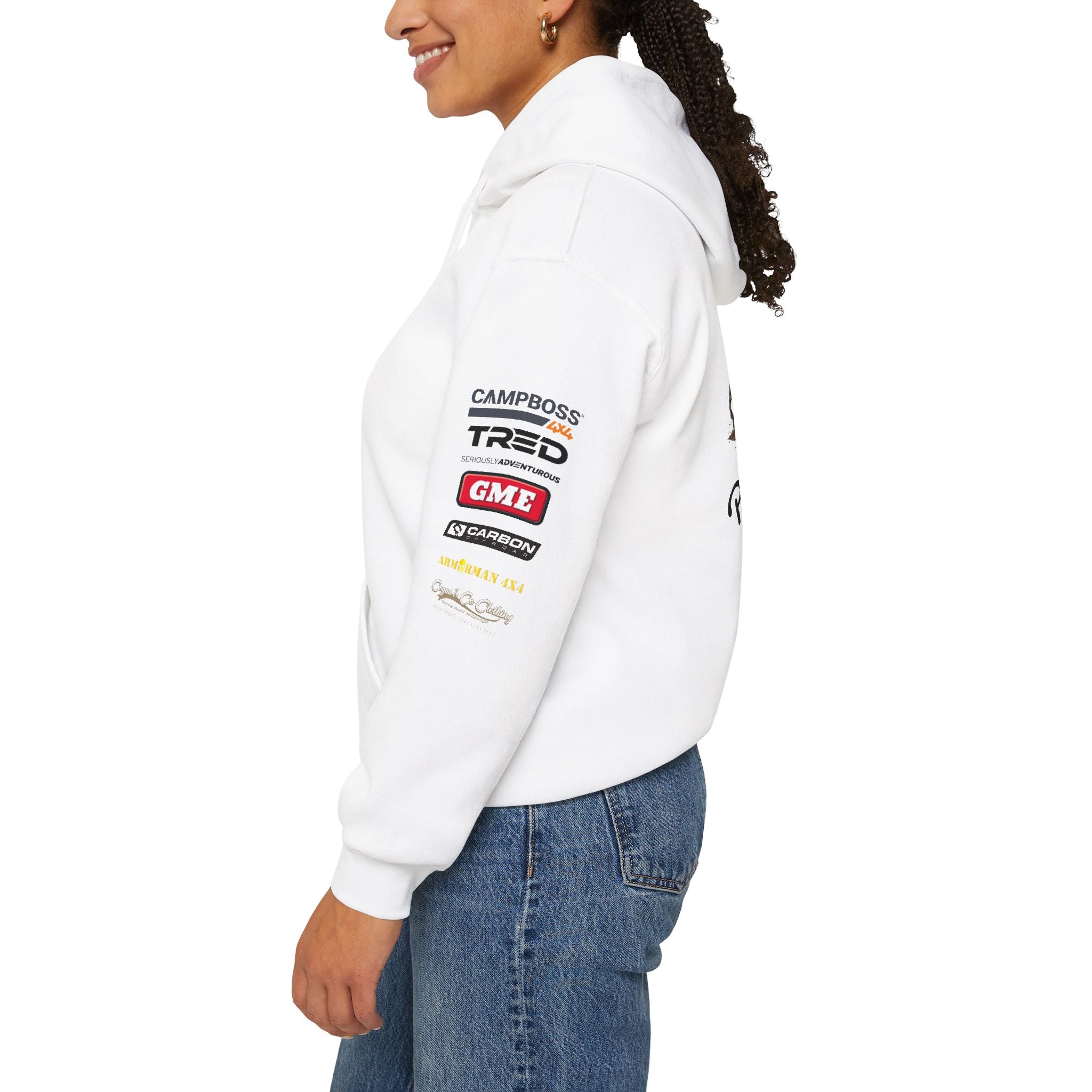 Bribie 4x4 Centre Hoodie — Off‑Road 4x4 Crew Sweatshirt