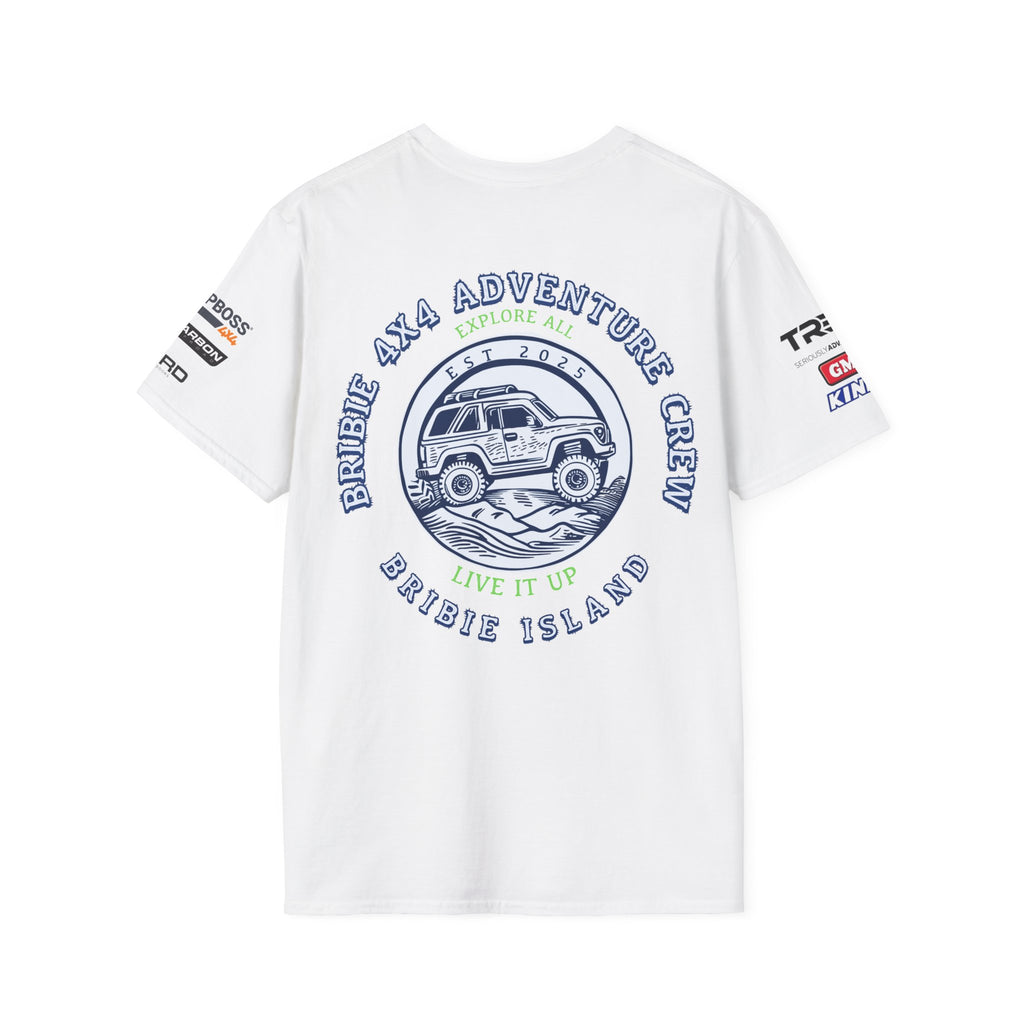 Bribie Island Adventure T-Shirt | Unisex Softstyle Tee, Casual Wear, Outdoor Activities, Unique Gift, Vacation Apparel