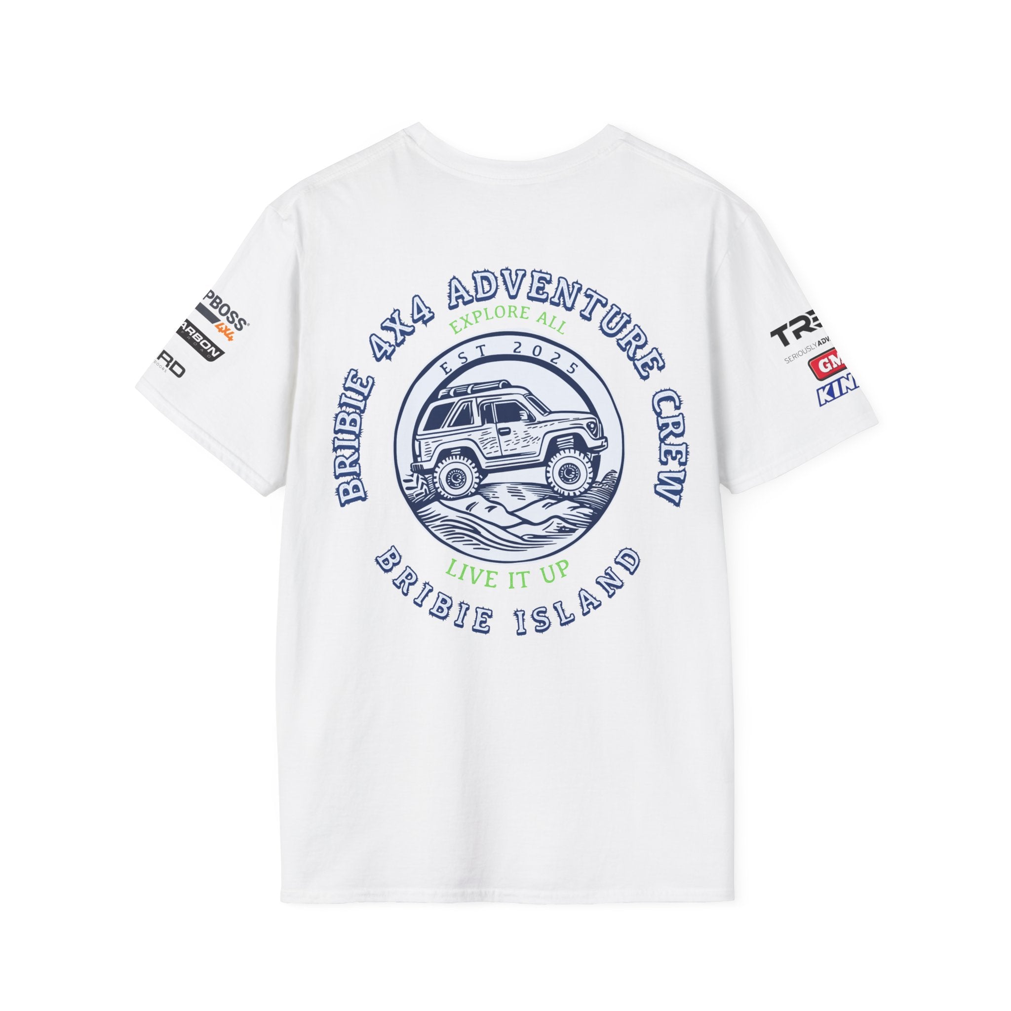 Bribie Island Adventure T-Shirt | Unisex Softstyle Tee, Casual Wear, Outdoor Activities, Unique Gift, Vacation Apparel