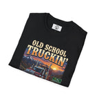 Old School Truckin' T-Shirt — Around Australia Vintage Truck Graphic