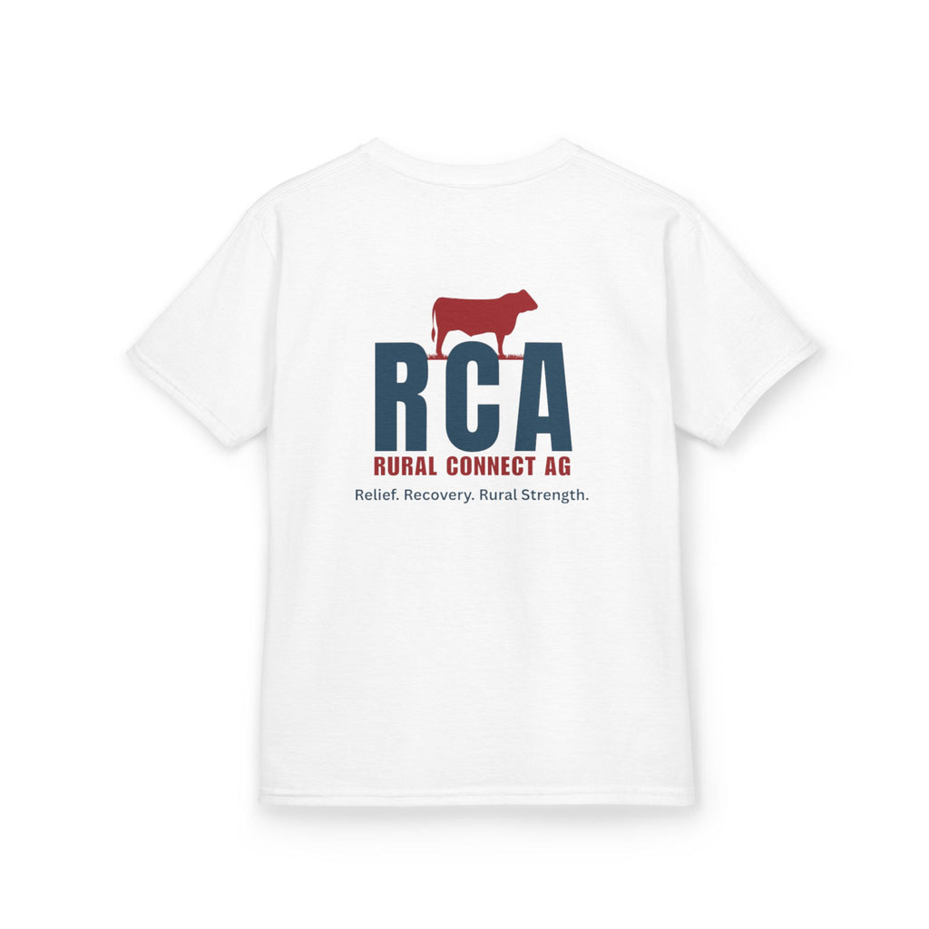 RCA Rural Connect Ag Kids Tee — Farm Rescue & Recovery Youth T‑Shirt