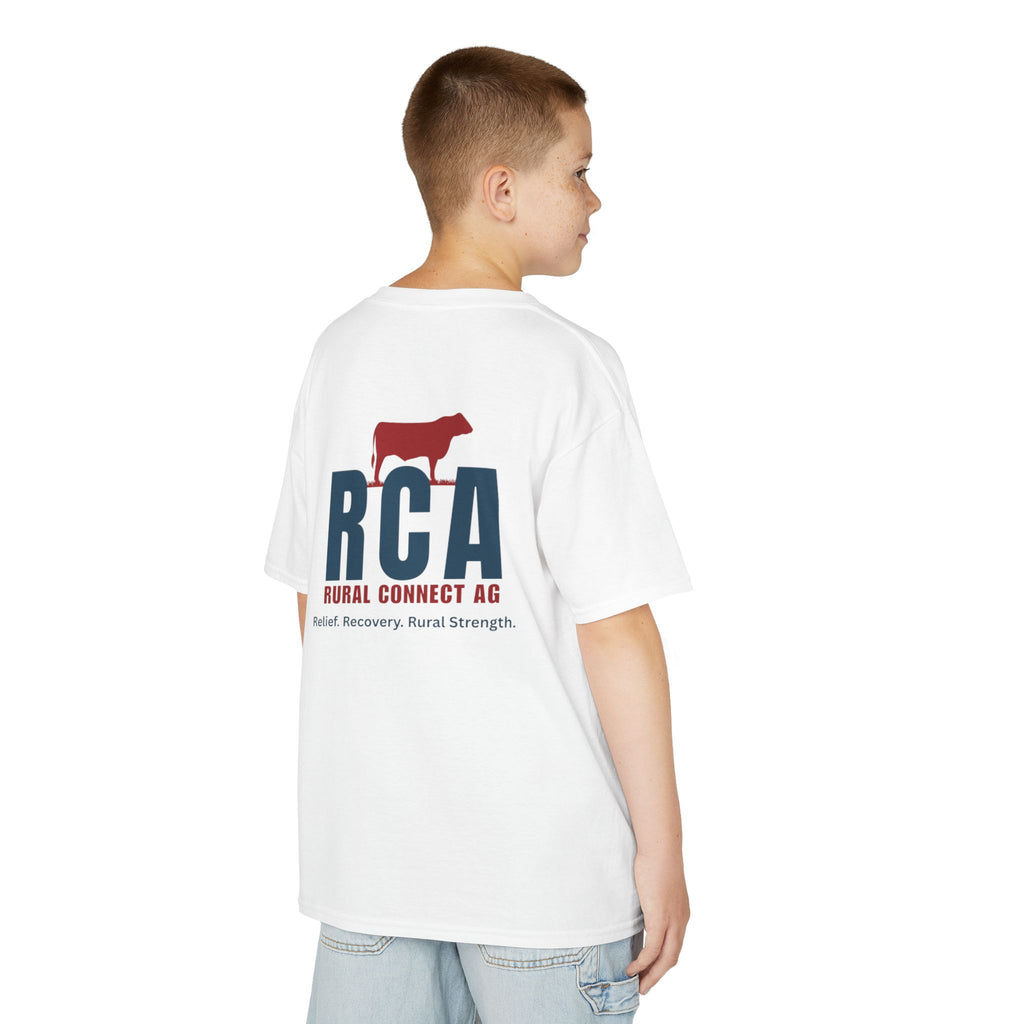 RCA Rural Connect Ag Kids Tee — Farm Rescue & Recovery Youth T‑Shirt