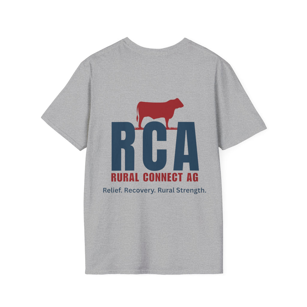 RCA Rural Connect Ag T-Shirt — Relief, Recovery, Unisex soft tee