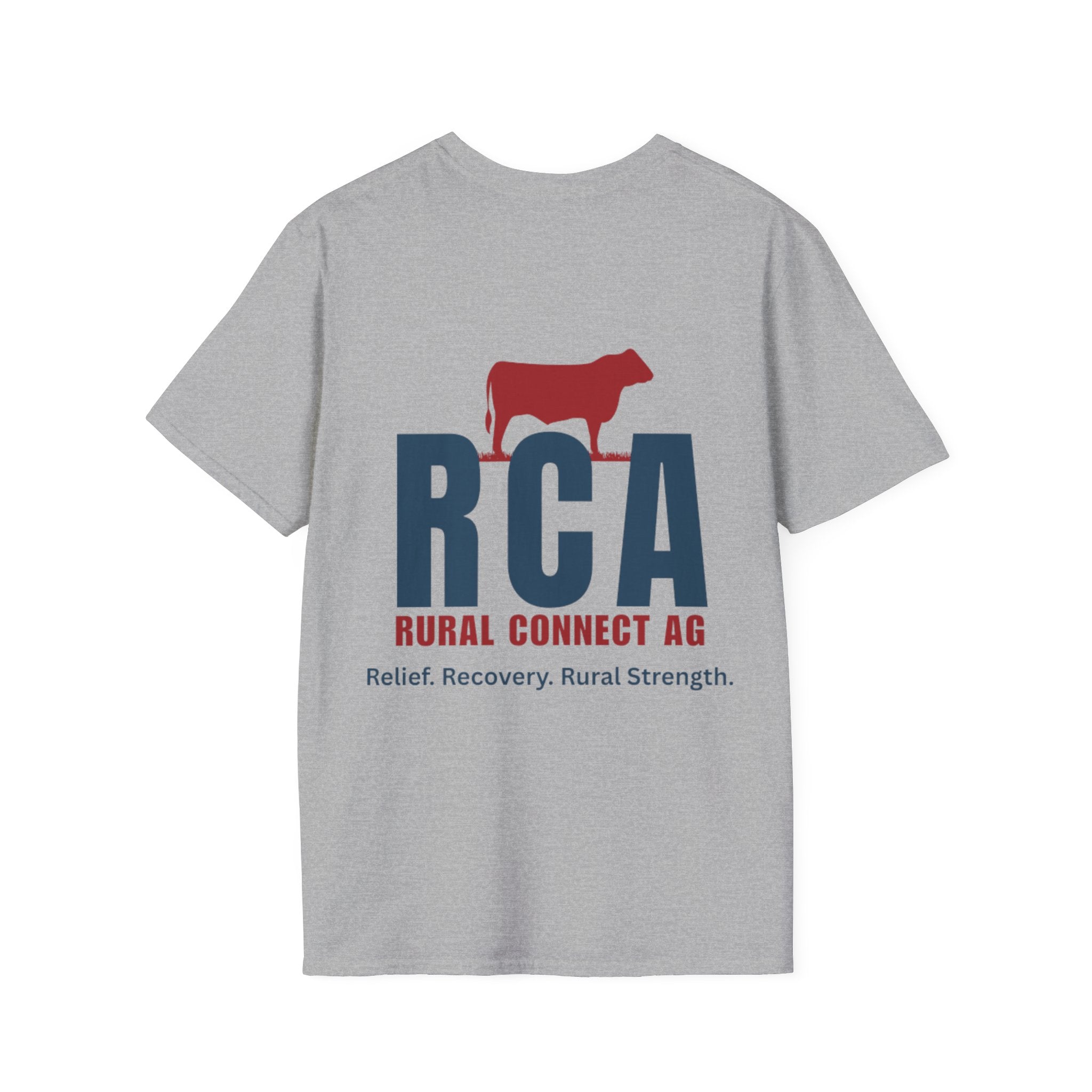 RCA Rural Connect Ag T-Shirt — Relief, Recovery, Unisex soft tee