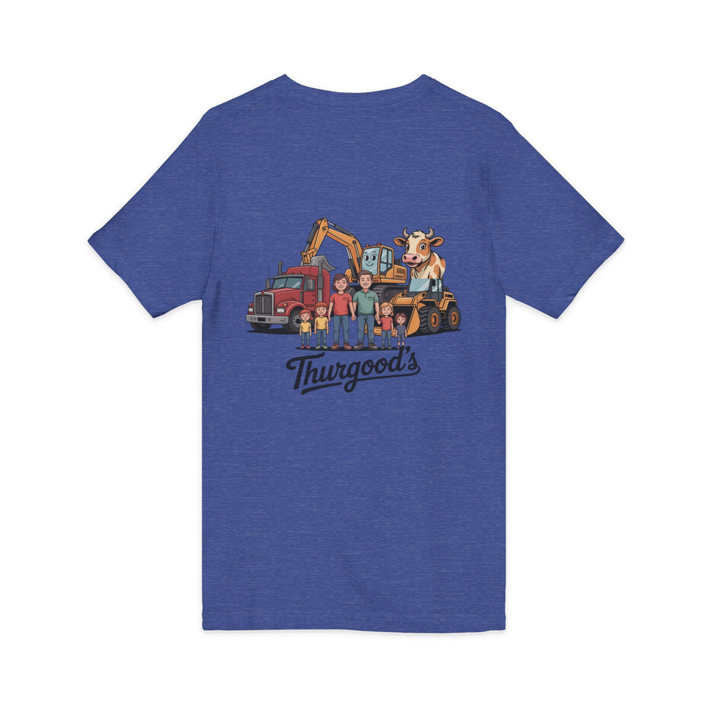 Thurgood’s Farm & Heavy Equipment V‑Neck Tee
