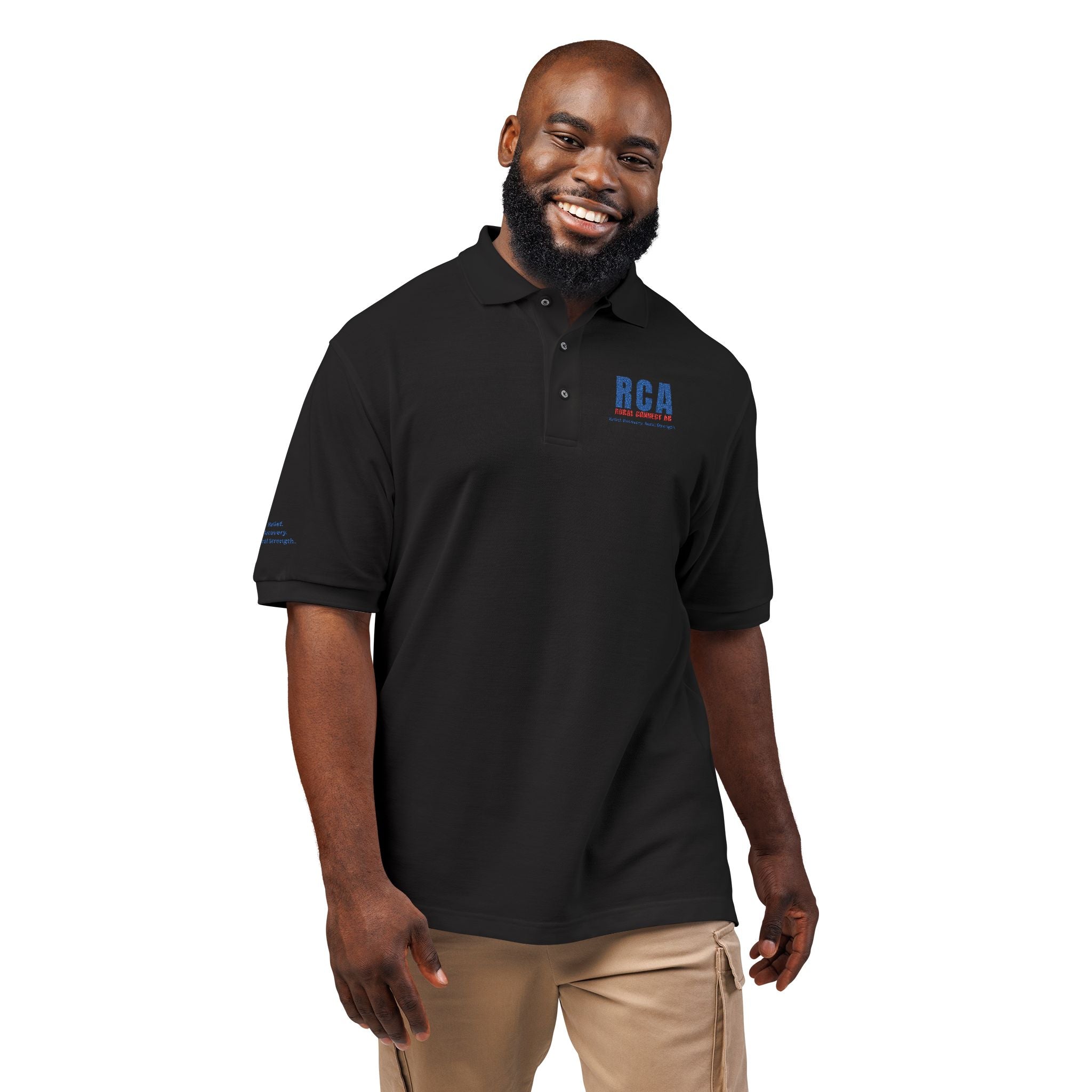 RCA Rural Connect Ag Embroidered Polo Shirt